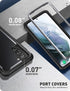 i-Blason Ares Series Case Designed for Galaxy S21 5G (2021 Release), Rugged Clear Bumper Case (Black)...