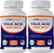 Vitamatic Folic Acid 1000 mcg (1 mg) - Vegetarian Tablets - 1667 mcg DFE - Vitamin B9 (240 Count (Pack of 2))...