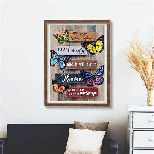 KTHOFCY 5D DIY Diamond Painting Kits for Adults Kids Mushroom Butterfly Full Drill Embroidery Cross Stitch Crystal Rhinestone Paintings Pictures A...