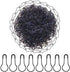 1000Pcs Metal Black Safety Pins/Bulb Pin/Gourd Pin/Calabash Pin for Clothing Crafting and DIY Home Accessories, Suitable for The Tailor...
