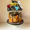 Tools Cake Topper with Wrench Hammer Mechanic Drill Plier Handsaw Tape Measure Screwdrivers Toolbox Theme for Constructions Birthday Party Supplie...