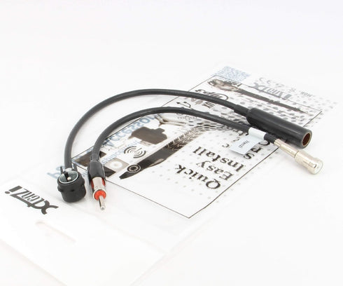 Car Radio Antenna Adapter Kit XT2021 Compatible with VW Audi BMW Mercedes 88-05...
