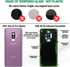 Galaxy S9+ Back Glass Cover Replacement Housing Door with Pre-Installed Camera Lens + All The Adhesive + Repair Tools for Samsung Galaxy S9 Plus S...
