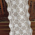 KEPSWET 14x36 inch White Cotton Crochet Lace Rectangular Table Runner Handmade Table Decoration...