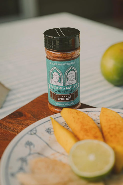 Felton & Mary's Classic Spice Rub - 5.75 oz - Amazing seasoning for chicken, pork, beef, fish, egg and vegetables. Great for Grilling...