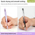 Pack of 7 Gel Pens Coloured Highlighter Writing Set, Aesthetic Retractable Black Gel Pens with 1 Highlighter, Grape Style - Ballpoint Pen 0.5 mm P...