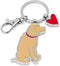 Marc Tetro Tan Lab Key Ring...
