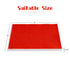 Ink Pad, 5x4'' Washable Non-Toxic Ink Stamp Pad for Baby Footprint Handprint, Red...