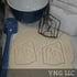 NATIVITY SCENE CHRISTMAS COOKIE CUTTER - Jesus, Mary, Joseph, Manger - Black, Food-Safe Plastic - Made in USA - 1 Piece...