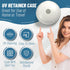 Premium UV Retainer Case with Fan for Hygienic Storage and Cleaning. Removable Silicon Insert. UVC Retainer Cleaner and Case Disinfects and Remove...