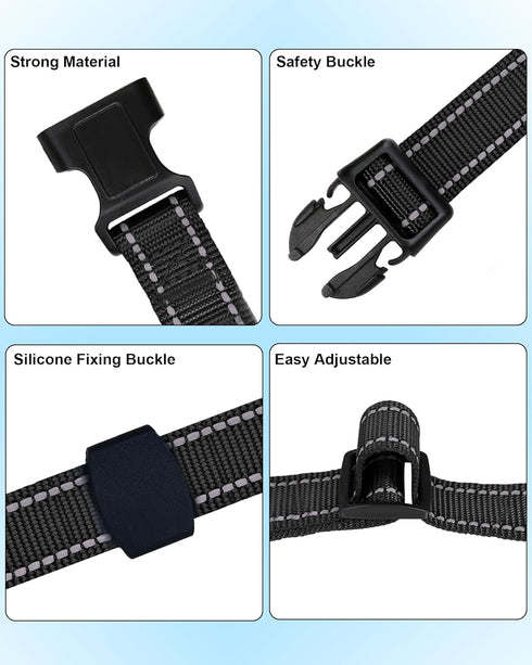 Collar Replacement Strap Compatible with Bousnic, Delupet, Patpet, Jugbow, Dogtra, Dog Care, Sportdog Field Trainer, Dog Training Collar Receiver...