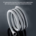 Universal Washing Machine Drain Hose Flexible Dishwasher Drain Hose Extension Kits Corrugated Washer Discharge Hose with 1 Extension Adapter and 2 Hose Clamps, U-Bend Hose Holder (6 ft)