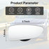 LivTee Blind Spot Car Mirror, HD Glass Frameless Convex Side Mirror Blindspot, Wide Angle Rear View Car Mirrors for Cars SUV Trucks and RVs - Car ...