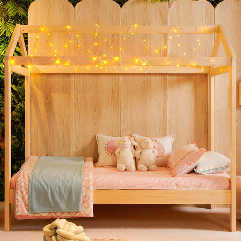 100 LED Warm White Christmas Lights Indoor Plug in,33ft Outdoor Christmas Lights Waterproof Connectable, 8 Modes White String Lights for Classroom...