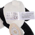 Apricot Lamb Stuffed Animals Security Blanket Panda Infant Nursery Character Blanket Luxury Snuggler Plush (White Panda, 10 Inches)...