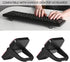 2 PCS Portable Invisible Laptop Stand,Mini Aluminum Laptop Feet Lifter,Self Adhesive Foldable Laptop Cooling Riser,Computer Keyboard Mount Kicksta...