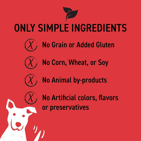 Cloud Star Wag More Bark Less Jerky Grain Free Dog Treats, Texas BBQ Beef, 10 oz. Pouch...