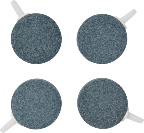 Pawfly Aquarium Air Stone Disc Bubbler 1.5 inch, Oxygen Diffuser Airstone for Nano Air Pumps Fish Tanks Buckets Small Ponds and DWC Reservoirs, 4 ...