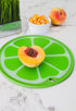 Dexas Citrus Slice Cutting Board/Serving Board 9 inches, Lime...