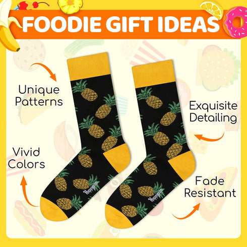 Zmart Crazy Pineapple Gifts For Men - Fruit Socks Fun Crazy Pineapple Socks...