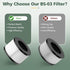 BS-03 HEPA Replacement Filter Compatible with PARTU and Slevoo BS-03 HEPA Air Purifier with 3-in-1 Filtration System, 1 Pack...