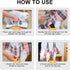 BEAUTYZOO Dog Grooming Hammock for Small Dogs Cat- Dog Sling for Nail Trimming/Clipping- Dog Hanging Harness Holder with Thick Fabric Neck Support...