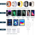 ???????? ???????????????? for Apple Watch Charger,2 in 1 iPhone and iWatch Wireless Magnetic Fast Charging,Long USB C to Lightning Cable 6FT for A...