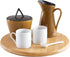 Lazy Susan Organizer for Cabinet, Pantry or Tabletop – 10" Bamboo Turntable for Kitchen, Counter or Spice Rack Storage...