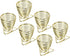 6 Pack Air Plant Holders - Metal Planter Stand Air Plants Flower Pot Rack Apply to Home Weddings Decor(Gold, 2.1" x 2.1" x 2")...