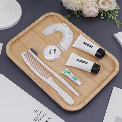 Hygiene Kit, Hygiene Kit Bulk, Travel Hygiene Kit With Toothbrush, Toothpaste, Comb, Shampoo, Shower Gel, Shower Cap And Soap, Individually Packed...