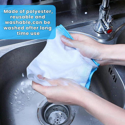 6 Pack Pressing Cloth for Ironing Scorch Mesh Cloth Scorch-Saving Ironing Protector Insulation Pad 23.6×15.7"...