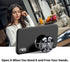 2-Pack Phone Case Holder for Fingers, Pop it for Phone, Phone Grip with Expanding Kickstand Compatible with All Phones and Tablets, Skull Leaf...