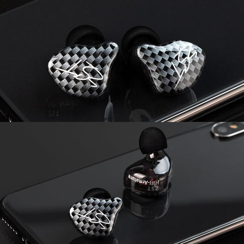 YINYOO Easy KZ ZST Colorful Hybrid Banlance Armature with Dynamic in-Ear Earphone 1BA+1DD HiFi Headset KZ in Ear Monitors Headphones Wired Earbuds...