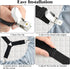 Morcheiong Bed Sheet Fasteners Straps - 4 Pack Adjustable Bed Sheet Holder Strap for Bedding Stays Bedsheet Tie Downs - Black...