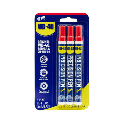 WD-40 Original Formula- Precision Pen On-The-Go, Lubrication with Pin-Point Precision, Controlled Flow. Portable, Easy to Hold, Easy to Store, Ide...