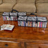 Evelots 2 Pack CD Storage Bags, Clear PVC Plastic-Holds 96 CDs With Cases Total-Strong Handles-Protects from Scratches/Dirt/Dust/Moisture...