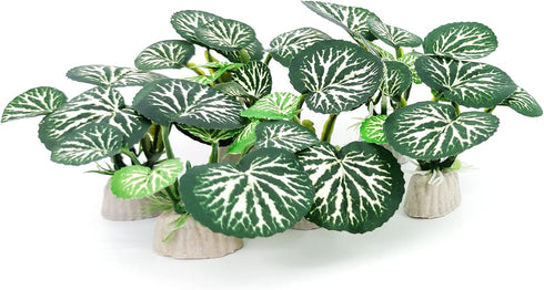 6PCS Aquarium Plants Fish Tank Decorations Betta Silk Plastic Plants for Aquarium Decor...