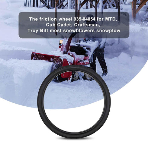 Friction Wheel 935-04054 for Cub Cadet, MTD Craftman, Troy Bilt Snowblower with Snow Throwers 735-04054 935-04054A Friction Disk...