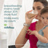 UpSpring Milkflow Energy Breastfeeding Supplement Drink Mix with Fenugreek, Chocolate Flavor, Lactation Supplement to Support Breast Milk Supply a...