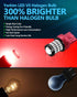 Yorkim 7440 LED Bulb Red 7443 led brake lights bulb with Projector 7441 7444 W21W T20 led bulb Replacement Lamp for brake lights tail lights turn ...
