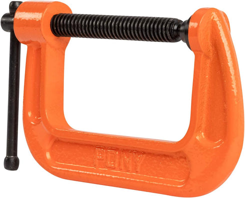 Pony Jorgensen 2630 3-Inch C-Clamp, Orange...