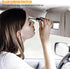 Pack-2 Car Visor Mirrors Makeup Mirror for Car Visor Stick on Car Vanity Mirror Sun-Shading Cosmetic Mirror Large Stainless Steel Women Make Up in...