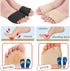 2Pairs Metatarsal Pads for Women Men Gel Sleeves Forefoot Cushion Pads Fabric Metatarsal Sleeve Pads with Gel Pads Ball of Soft Forefoot Cushions ...