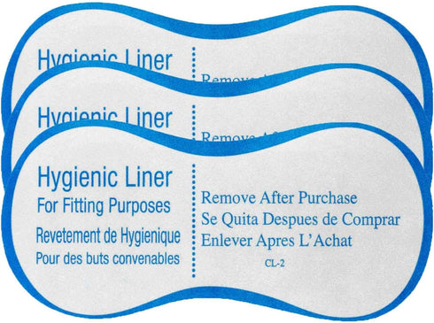 Protective Hygienic Clear Adhesive Liners Strips Swimwear Bikini Lingerie (50)...