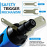 Autolock 1/4", 1/8" Air Straight Die Grinder, 20,000 RPM Free Speed, Pneumatic Straight Die Grinder...
