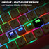 Custom Keycaps - Light Transmission Keycaps - Classic Retro Mechanical Backlit Keyboard Keycap. Suitable for Most MX Switches RGB PC Gamer Mechani...