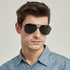 BOTPOV Aviator Sunglasses for Men Women Polarized UV400 Protection Mirrored Lens Metal Frame with Spring Hinges…...