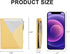 Small Wallets For Women Leather Bifold Slim Zipper Wallet Ladies Credit Card Holder Coin Purse Mini Wallet With ID Window(Yellow)...