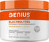 Genius Electrolytes Powder Drink Mix, Orange Fizz, 30 Servings - Natural Hydration Booster & Endurance Supplement with Potassium, Magnesium & Zinc...