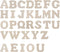 Kang&Chang Wooden Letters,Wooden Alphabet Letters,Unfinished Wood Letters for Crafts,DIY,Decoration,1.75 Inch,114 pcs...